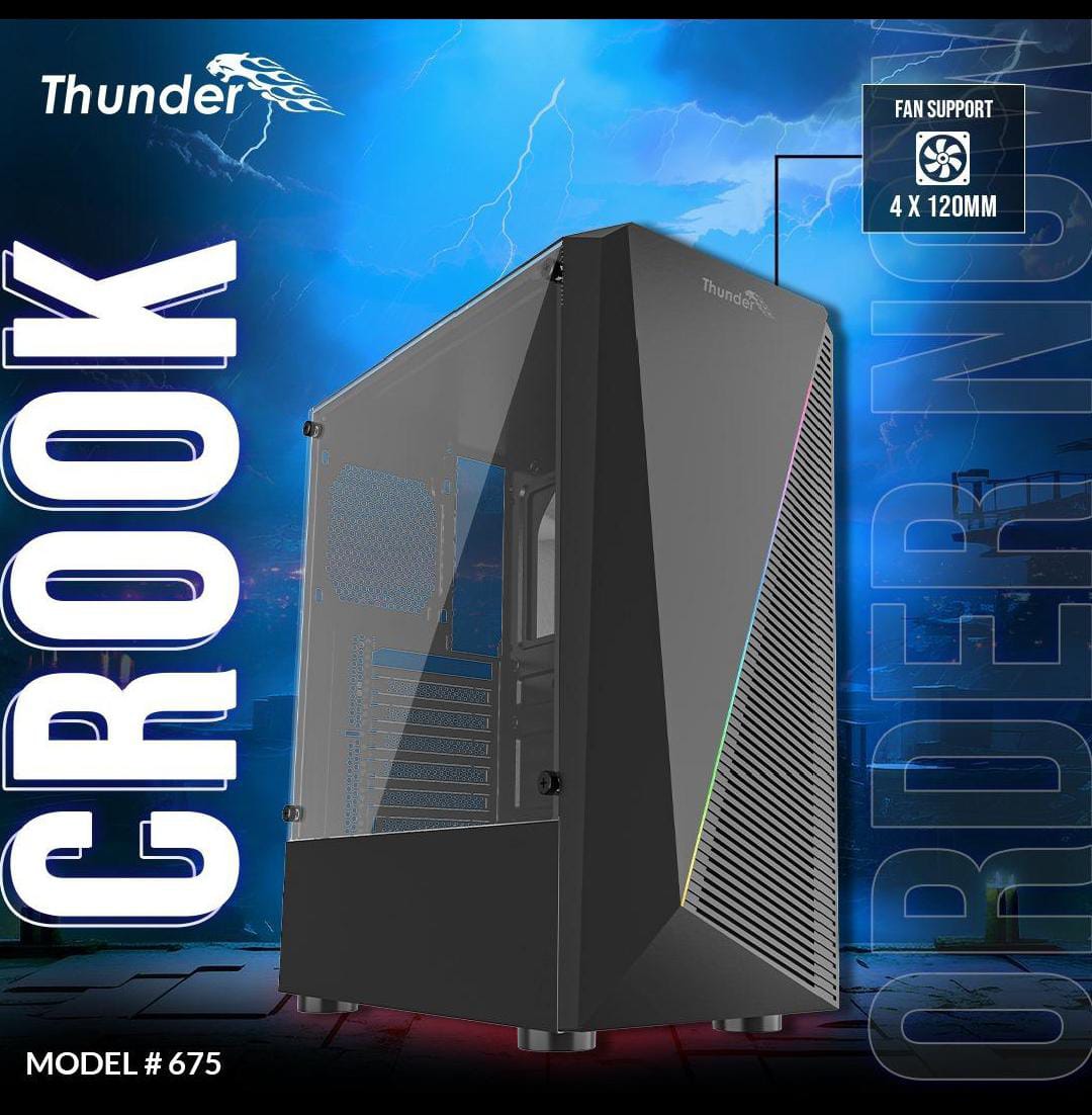 Thunder Casing Crook TGC 675 no Fans Thunder Casing Crook TGC 675 no Fans